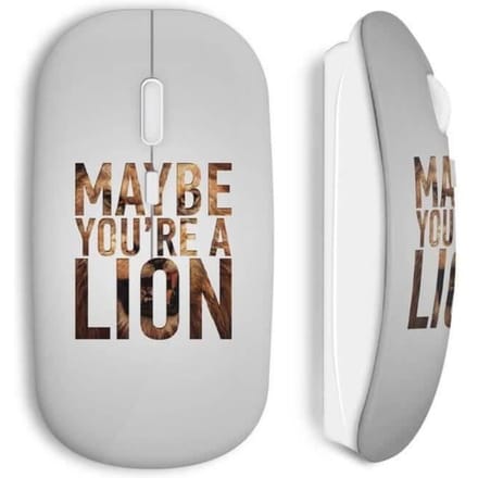 Souris sans fil maybe you are a lion