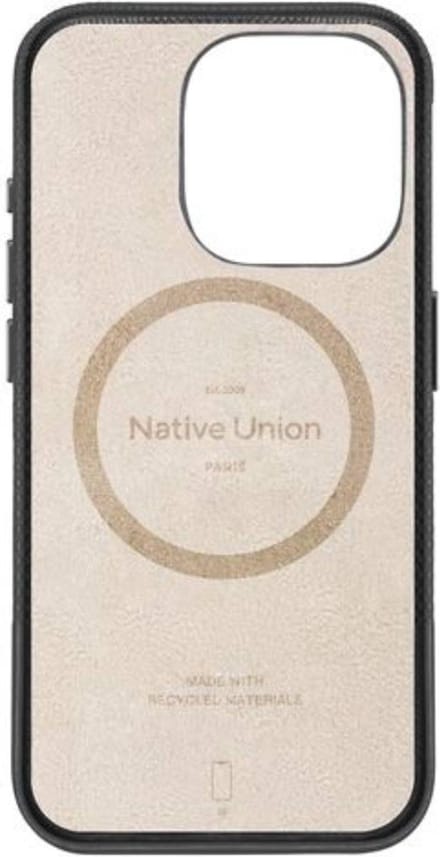 Native Union, Beschermhoes Geschikt voor Apple iPhone 16 Classic MagSafe, Zwart