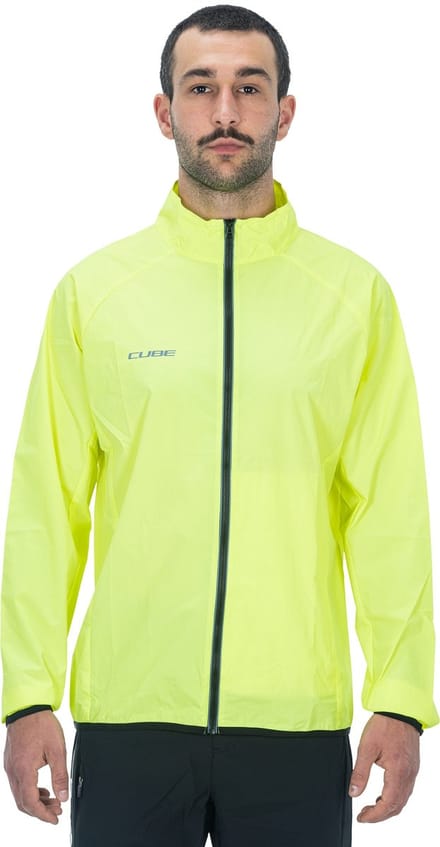 CUBE ATX WIND JACKET CMPT NEON YELLOW S