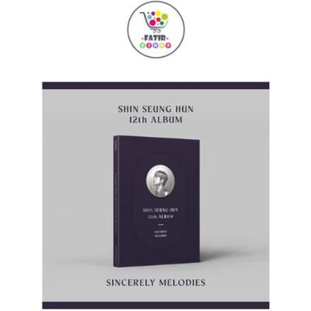 SHIN SEUNG HUN 12e Album SINCERELY MELODIES No POB white