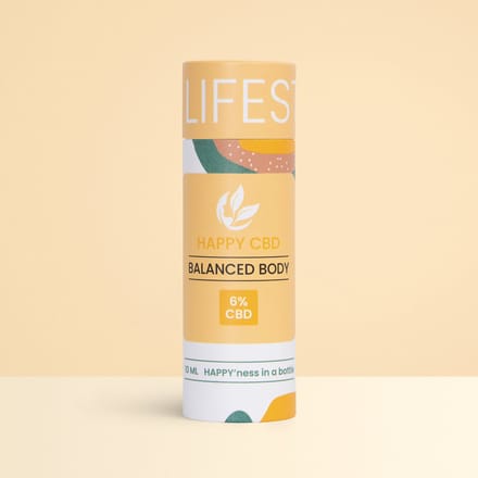 Happy CBD Balanced Body CBD olie 6% - 5ml