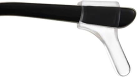 Eyezoo® - Brilhaakjes – Oorhaakjes – Onopvallend – Transparant – Recht