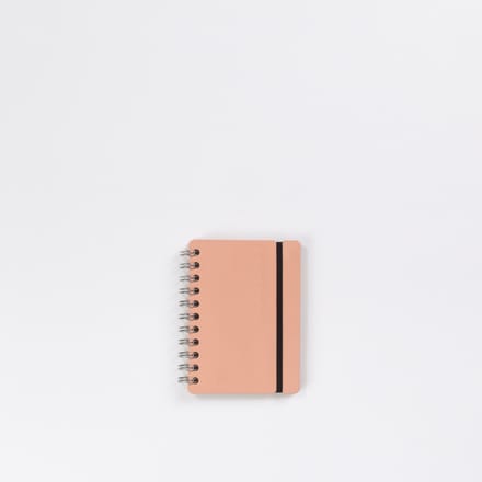 Vacavaliente - Notitieboek A6 - Gerecycled Leer - Roze