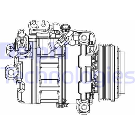 Compressor airconditioning DELPHI CS20547