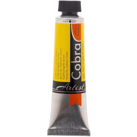 Olieverf - #207 Cadmiumgeel Citroen - Cobra Artitst - 40ml