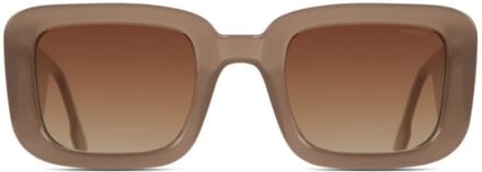 KOMONO Avery Zonnebrillen Dames - Bruin - Maat ONESIZE