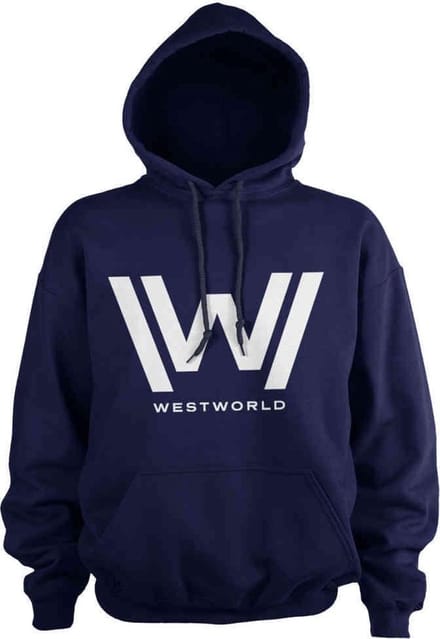 Westworld Hoodie/trui -S- Logo Blauw