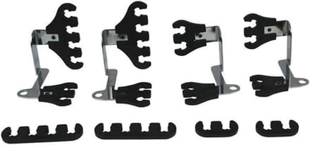 Bougies Draad Loom - Kabel Organizer - Motoronderhoud - Duurzame Constructie - 24 cm Lengte - Zilverkleurig