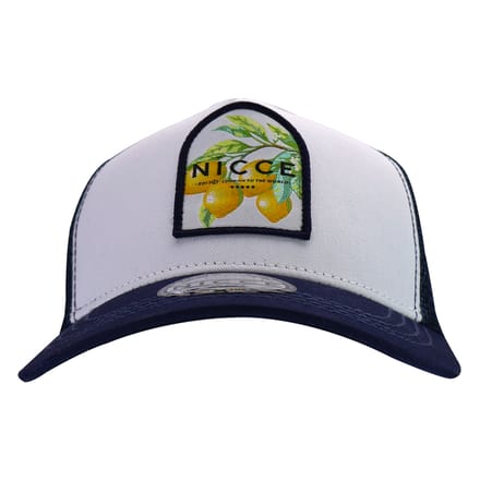 Heren Geborduurde Santorini Trucker Cap | Katoenen Ademend One Size Pet