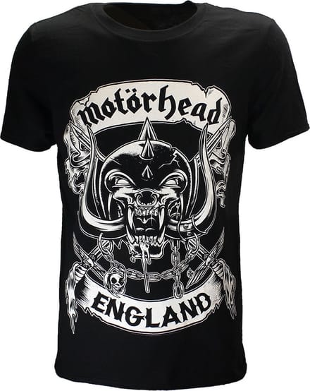 Motorhead Crossed Swords England T-Shirt - Officiële Merchandise - M