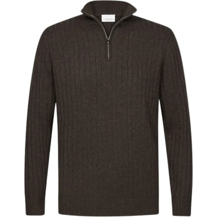 Profuomo  Lange Mouw Overhemden Bruin Ppwj30019