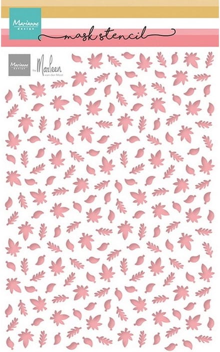 Mask stencil, Welcome Fall by Marleen