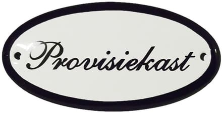 Deurbord Provisiekast