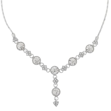 Behave – Ketting – Zilverkleurig – Kristal – Elegant – Verstelbaar