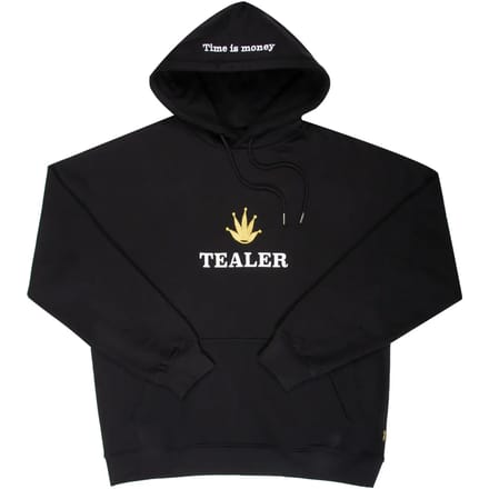 Hooded sweatshirt Tealer Time is Money