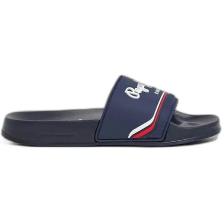 Pepe Jeans Origin B Slippers Blauw EU 37 Jongen