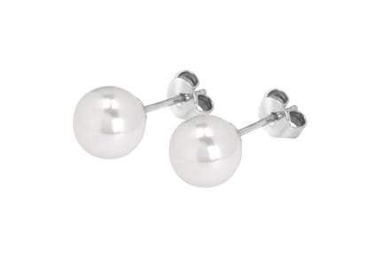 Di Lusso oorstekers Alès parelmoer parel 8 mm