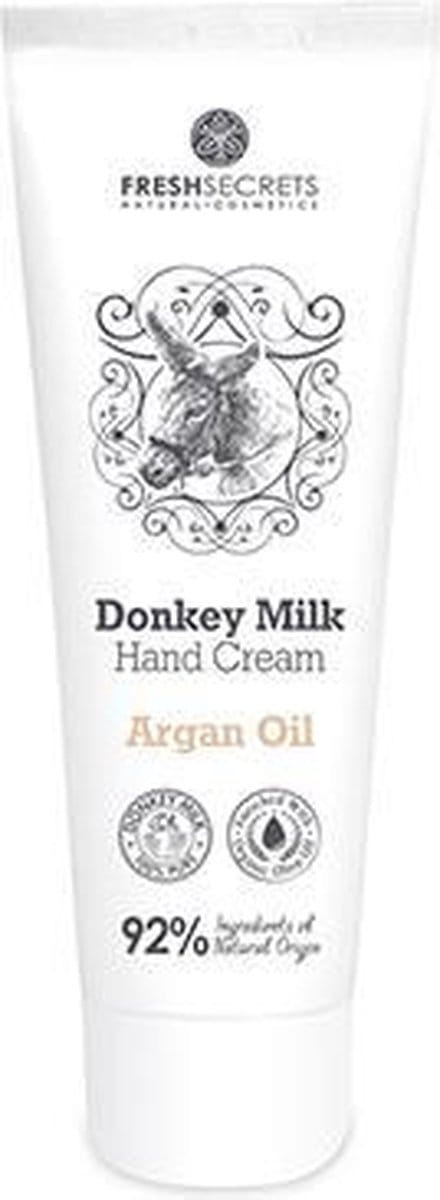 Fresh Secrets Ezelinnenmelk Handcrème Arganolie