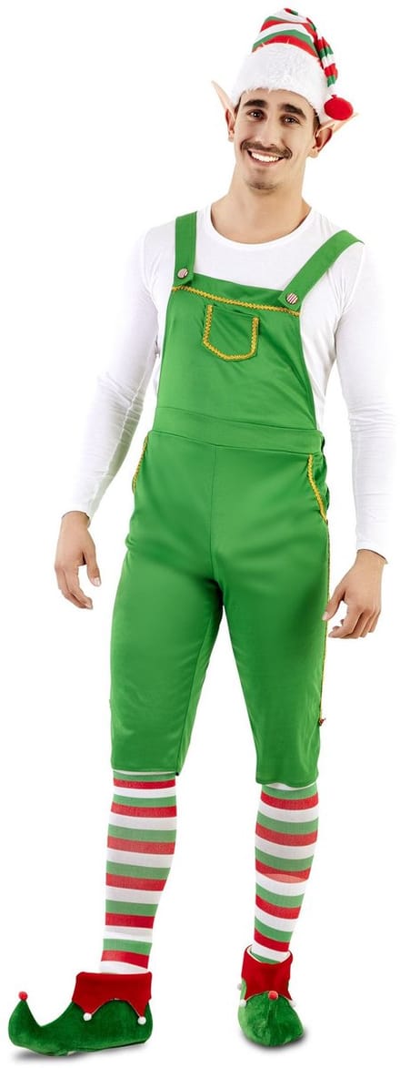 Jumpsuit Elf Heren Groen - Maat S