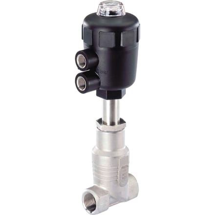 G 3/4'' NC Pneumatische 2-Weg Klepafsluiter RVS - 2012 - 146311