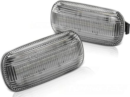 Zijkant knipperlichten AUDI A4 B6 10 00-10 04 / A4 B7 11 04-08 WIT LED