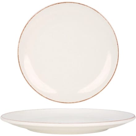 Bonna Dinerbord - Retro - Porselein - 30 cm - set van 6