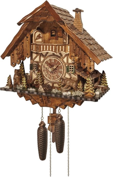 Engstler - 48713/8 - Koekoeksklok - 8-daags kettinguurwerk