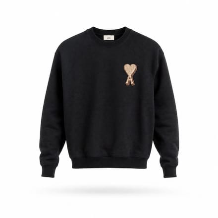 Ami Paris - Sweaters - Zwart (oversized model) - XL