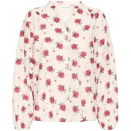 Damesblouse met lange mouwen Pulz Jeans Willa