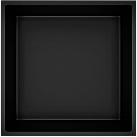 ALONI inbouwnis – 30x30x7 cm – mat zwart