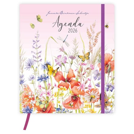 Janneke Brinkman Weekly Planner Klaproos - 2026