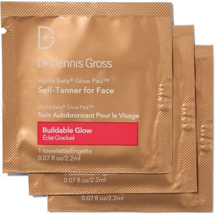 Dr. Dennis Gross Alpha Beta Glow Pad Self Tanner For Face 20 Pack