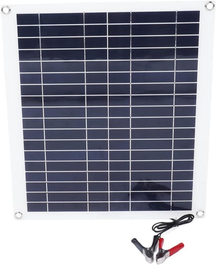 Zonnepaneel Starter Kit - Draagbare Energie - Off Grid - Hoge Conversie Efficiëntie - 20 Watt