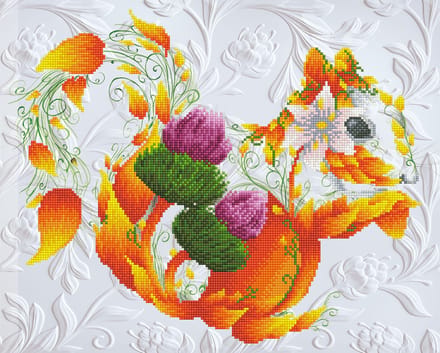 Diamond Dotz diamond painting knutselset - Scotch Squirrel - dieren.