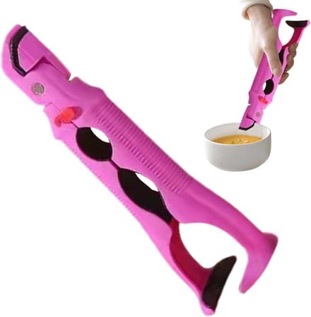 Bordenklem - Hittebestendig - Veilig Koken - Antislip Grip - 22 cm - Stochastisch