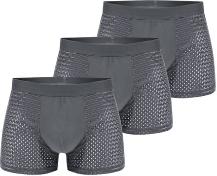 ALLTHEMEN Heren Onderbroek Slips - Mesh Boxershort - 3-Pack - S