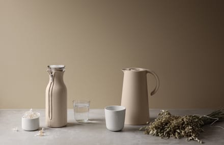 Eva Solo Fridge Karaf met Hoes 1 liter Soft Beige