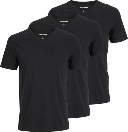 Jack & Jones T-shirts 3-pack Effen T-shirts