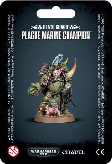 Warhammer 40.000 - Death Guard: Plague Marine Champion