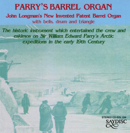 John Longman - Parry's Barrel Organ (CD)
