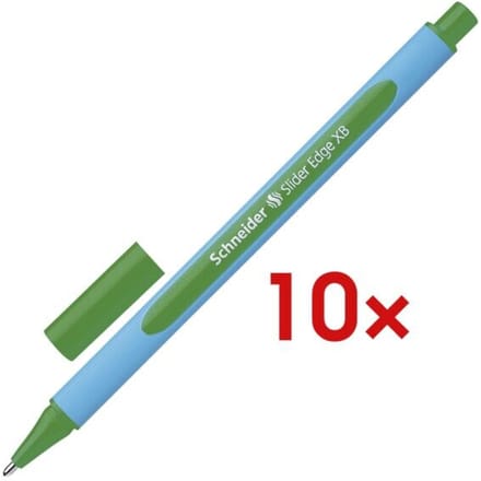 Schneider balpen - Slider Edge - penpunt XB 1,4mm - groen - S-152204