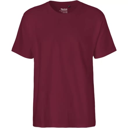 Neutral Men´s Classic T-Shirt NE60001 - Bordeaux - M