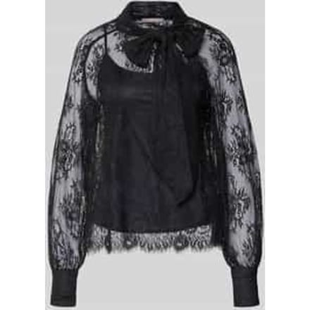 Blouseshirt met strikdetail