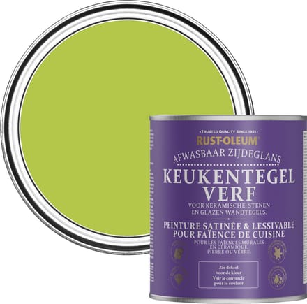 Rust-Oleum Groen Keukentegelverf Zijdeglans - Limoen 750ml