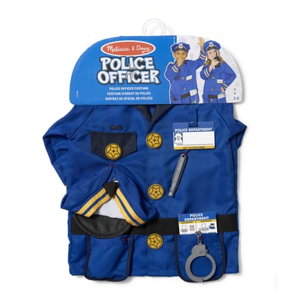 Melissa & Doug – Verkleedset politie – Inclusief walkietalkie met geluid