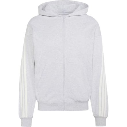 relaxed fit sweatjack van puur katoen met capuchon
