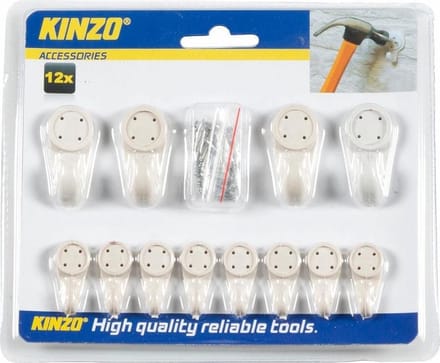12piece set. Wall Hook Set Concrete Hooks Picture Hooks Hand Towel Holder with Concrete Nails