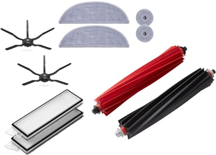 Onderhoudspakket (Zwart) incl. dweil - Compatible met Roborock S8 Max Ultra & S8 MaxV Ultra