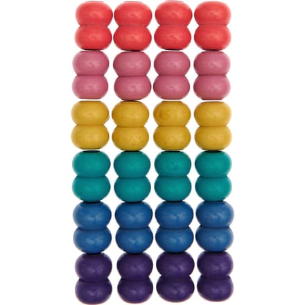 Rico Design Made by Me Macramé kralen "Regenboogkleuren"