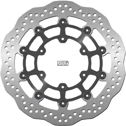 Remschijf voor vaste motorfiets NG Brake Disc Wave DIS1214X